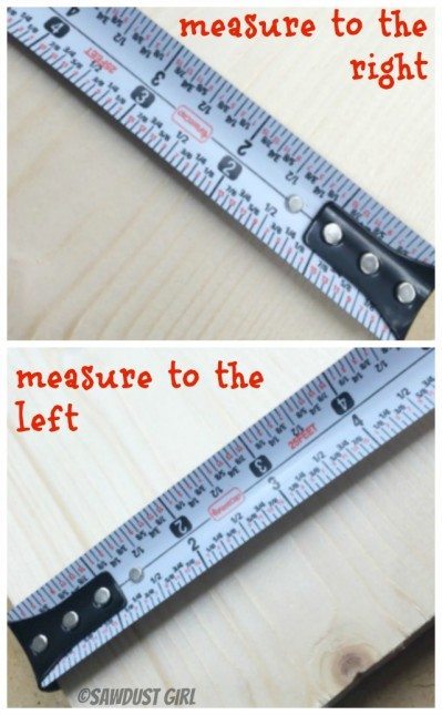 Tape measure for woodworking and remodeling - Sawdust Girl®