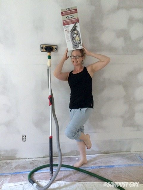 Dust free drywall sanding - fo' real!