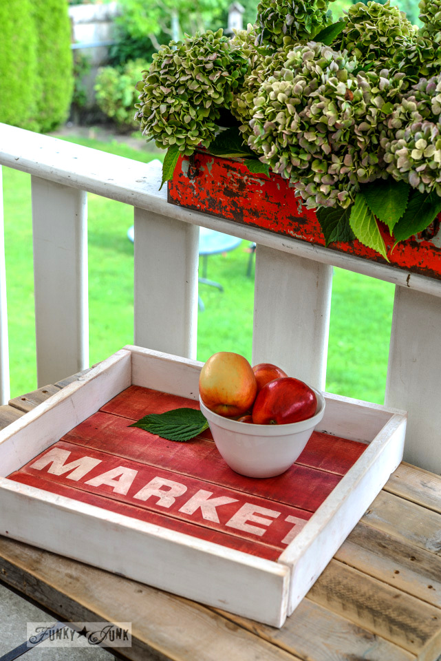 Reclaimed Wood Tray