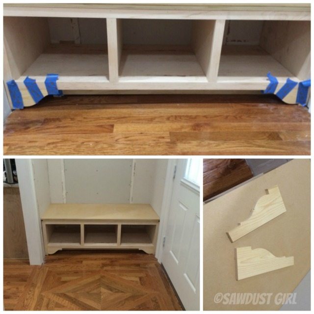 How to Make a Storage Bench and Cabinets for Your Side Entry - Tutorial