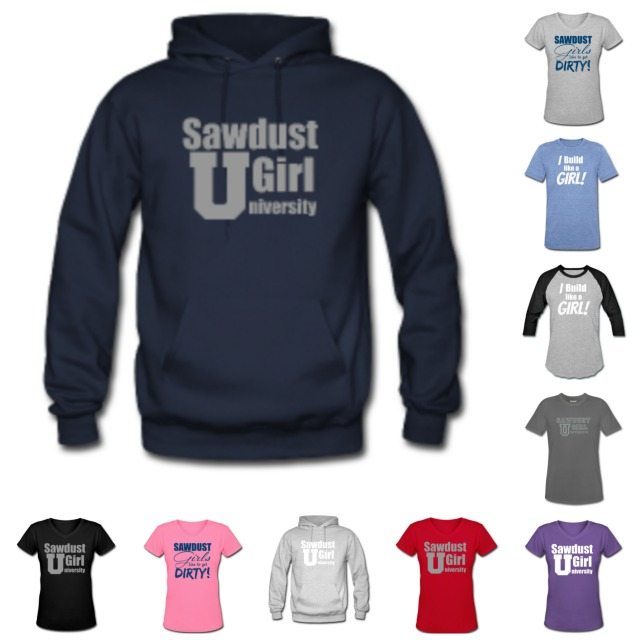 Sawdust Girl T-shirts