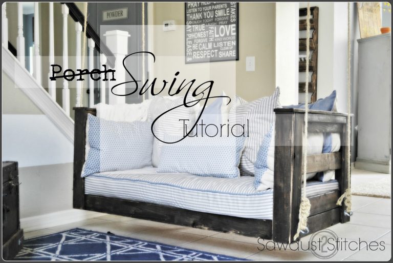 Porch Swing Tutorial