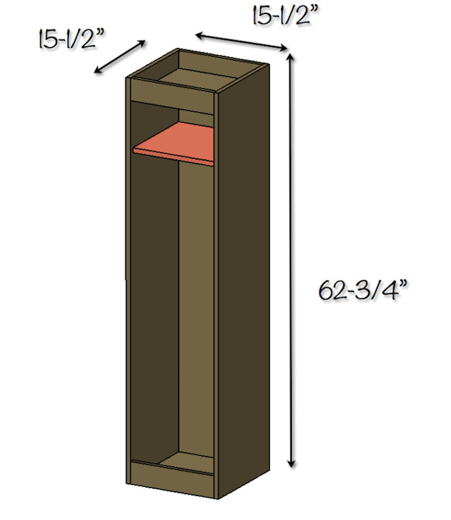 DIY Golf Locker