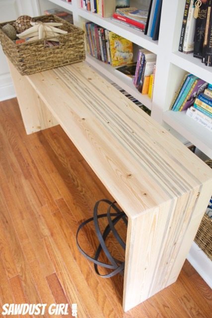 Rustic Contemporary Entry Table - GRR-RIPPER review and giveaway