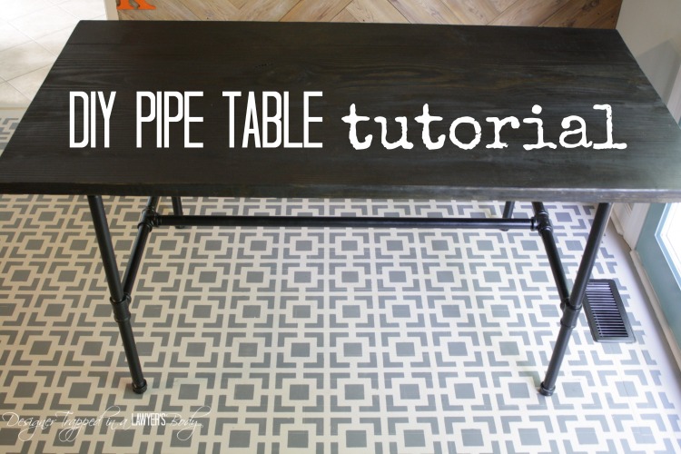 DIY Pipe Table