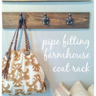 DIY Farmhouse Coat Rack