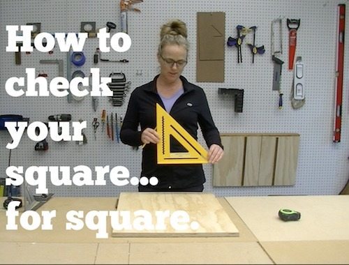 How to make sure your square is square