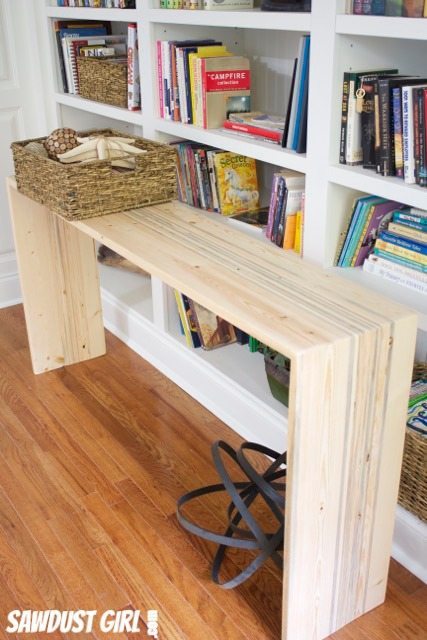Rustic Contemporary Entry Table - GRR-RIPPER review and giveaway