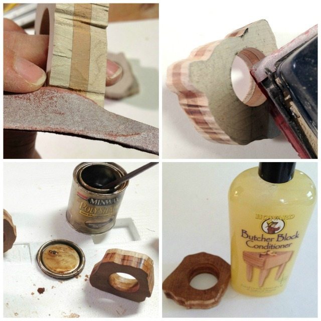 DIY Napkin Rings - easy diy project - Sawdust Girl®