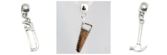 Gift ideas for DIY'ers - tool charms