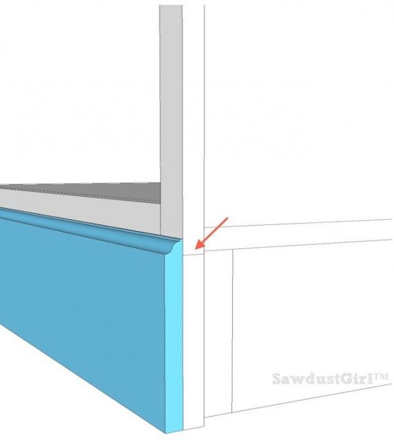 Library wall to wall bookcases Bookcase Plans Sawdust Girl®