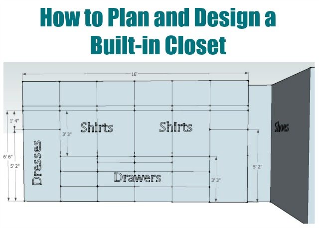 How To Plan And Design A Walk In Closet Sawdust Girl