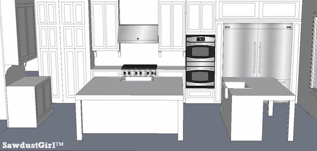 Kitchen Design Ideas - https://sawdustgirl.com/