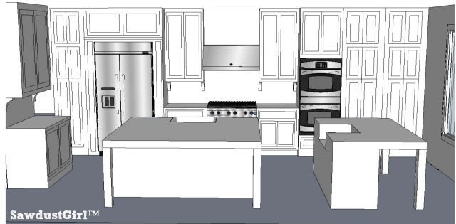 Kitchen Design Ideas - https://sawdustgirl.com/