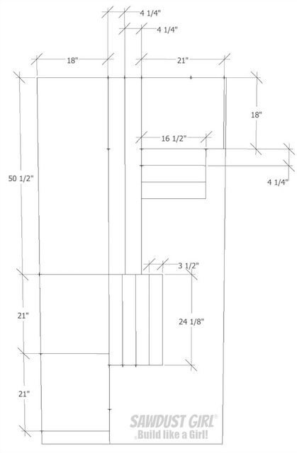 Plans For China Cabinet Base Sawdust Girl