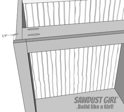 Free and easy plans to build a China Hutch base from https://sawdustgirl.com/