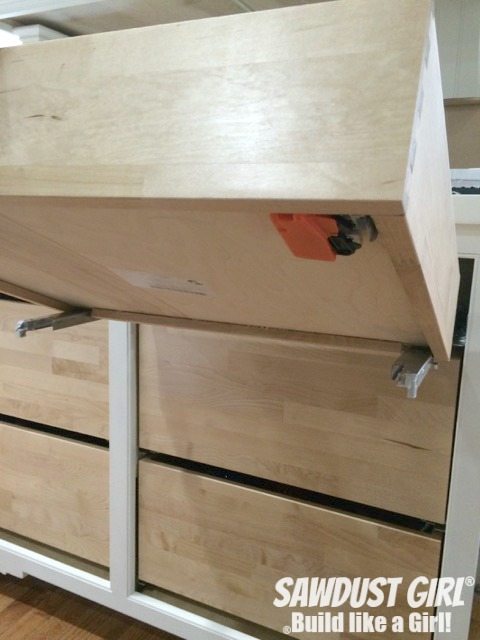 Installing Drawers With Blum Tandem, How To Build Cabinet Drawers With Slides