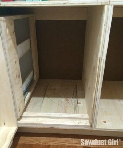 DIY Corner Cabinet With NO Wasted Space! - Sawdust Girl®