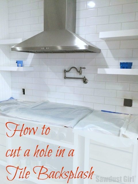 How To Cut Tile In A Backsplash, How To Drill Holes In Tile Backsplash