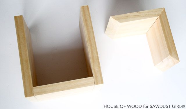 How to make homemade shelves.