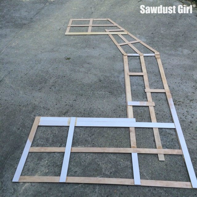 How To Make A Countertop Template Sawdust Girl