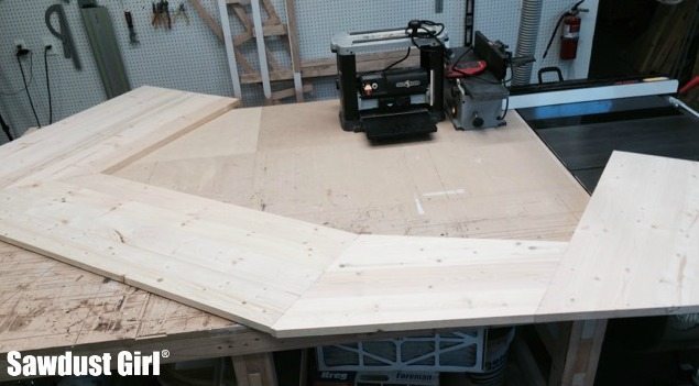 Wood Countertop With Mitered Corners Sawdust Girl