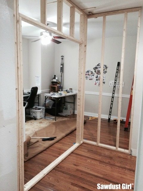 Framing a Pocket Door Wall 