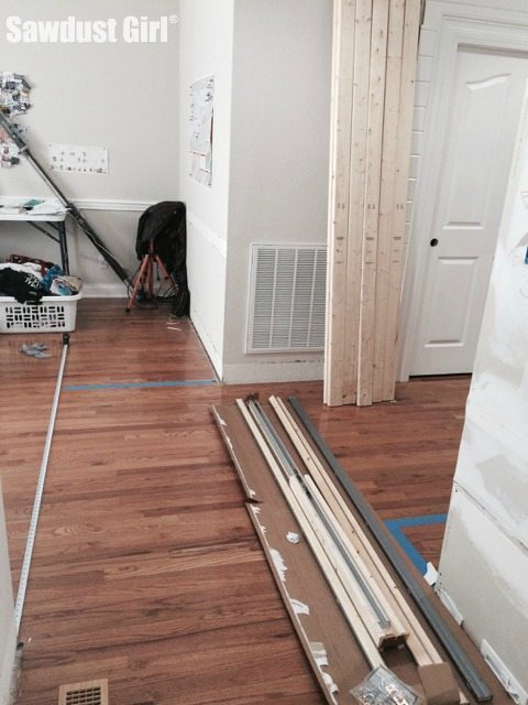 Framing a Pocket Door Wall 