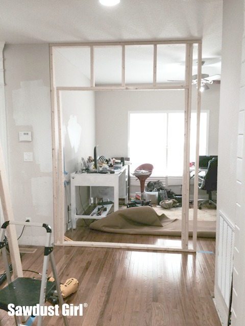 Framing A Pocket Door Wall For My New