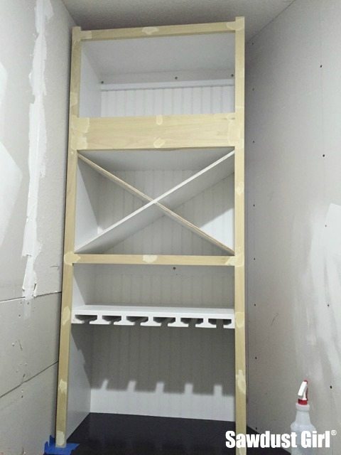 Wine storage cabinet - part 2.