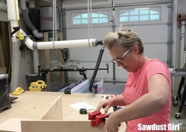 Working with Angle Clamps.