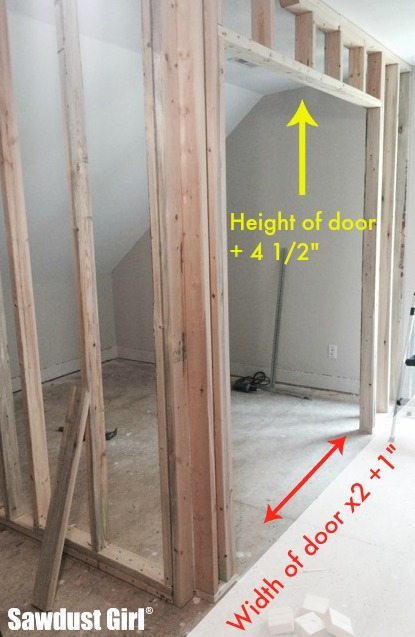 How To Install A Pocket Door Frame Sawdust Girl