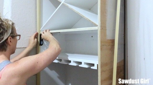 Wine storage cabinet - part 2.