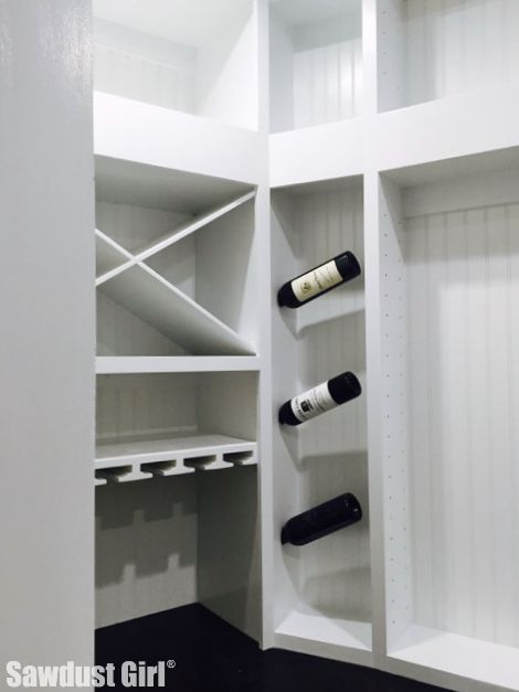 How to build a best sale built in wine rack