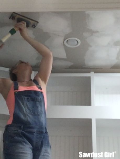 Dust free drywall sanding