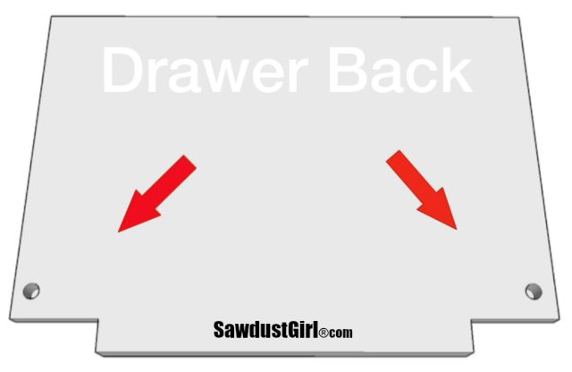 Building a drawer when using Blum Tandem plus Blumotion drawer glides.