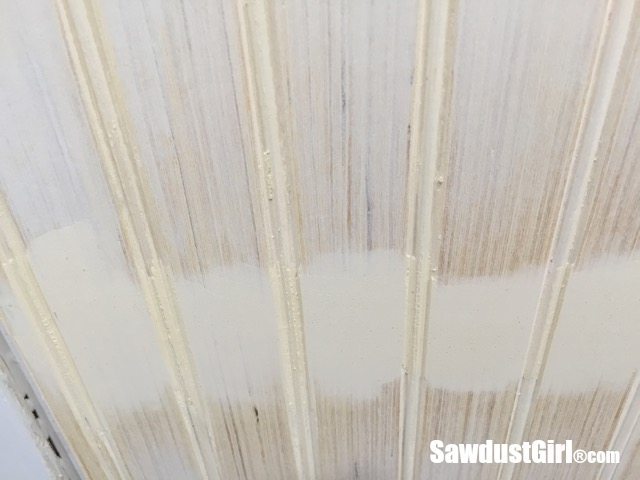 How to hide beadboard seams.