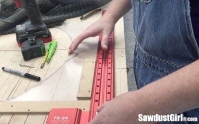 Creating a Drawer Pull Template Sawdust Girl® Creating a Drawer Pull Template Sawdust Girl®