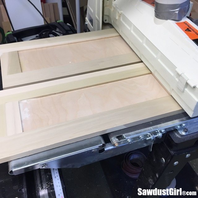 Building Drawer Fronts for Inset Drawers