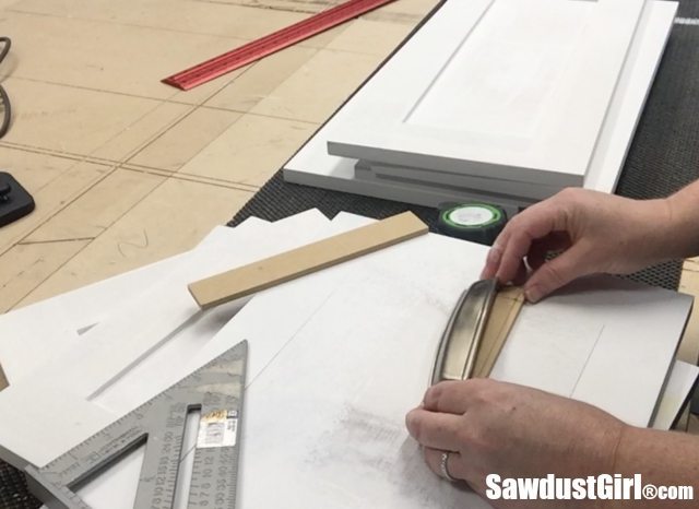How to create a custom drawer pull template