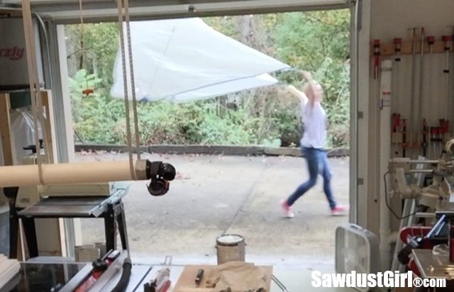 Spray Shelter for Painting - Sawdust Girl®