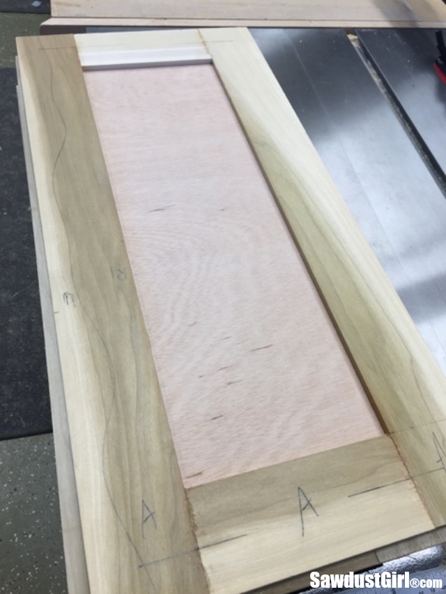 Building Drawer Fronts for Inset Drawers