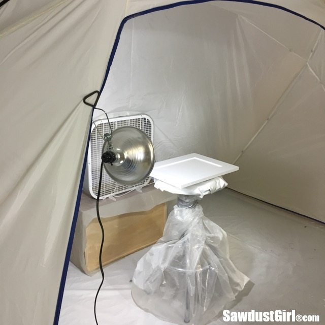 Spray Shelter for Painting