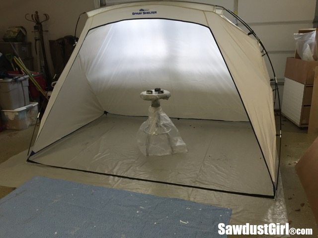 Spray Shelter for Painting - Sawdust Girl®