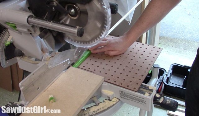 Adjustable Pegboard Drawer Organizer