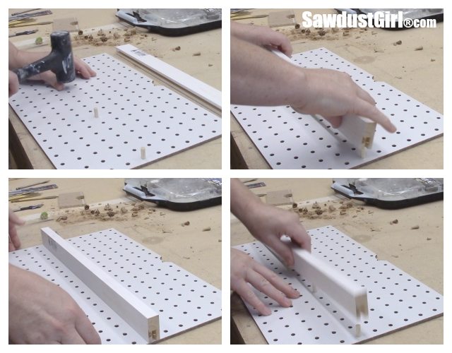 Adjustable Pegboard Drawer Organizer