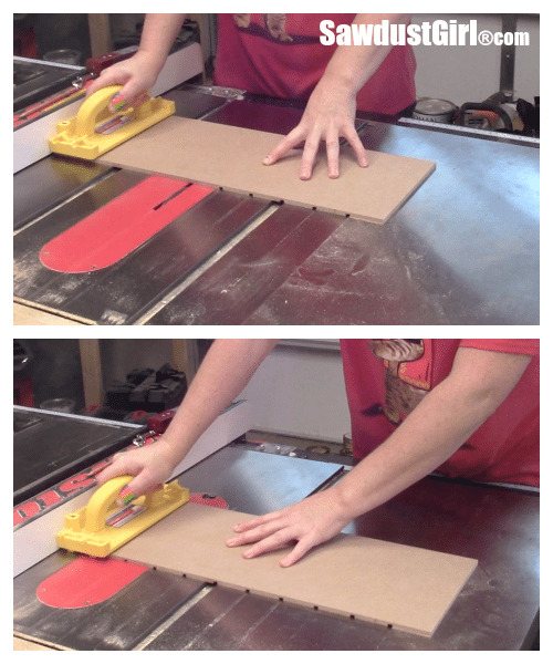 Cutting grooves for rawer divider organizers.