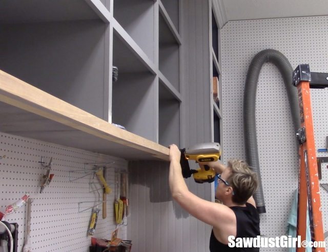 DIY Storage Cabinet With Sliding Doors