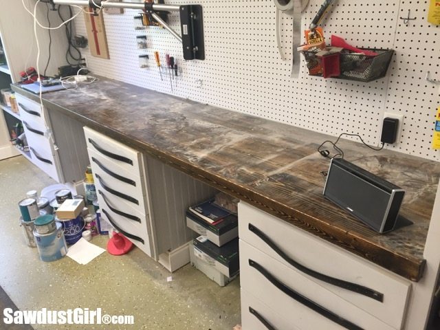 workshop countertop