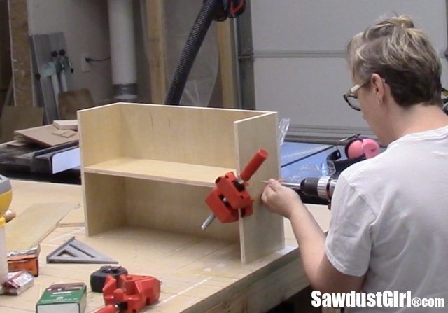 Build organized storage drawers for the workshop.